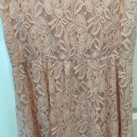 Urban Outfitters light pink lace dress - Picture 2 of 8